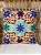 Capa de Almofada Bordada 45x45 Bege - Imagem 1