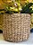 Cachepot em Cimento - Bege  - Relevo -  26,5CM - Imagem 2