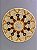 Disco - Mandala Palha - 22CM - Imagem 1
