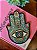 Hamsa de Parede ou Mesa - Mão de Fátima - Cerâmica - 18CM - Imagem 1