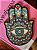 Hamsa de Parede ou Mesa - Mão de Fátima - Cerâmica - 18CM - Imagem 2