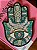 Hamsa de Parede ou Mesa - Mão de Fátima - Cerâmica - 18CM - Imagem 2
