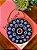 Mandala - Olho Grego - Decorativo - Cerâmica - Azul - Imagem 1