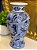 Vaso Decorativo - Azul e Branco - Ceramica 31CM - Imagem 2