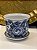 Cachepot em Ceramica - Azul e Branco - 14,5CM - Imagem 2