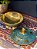 Pote - Latão - Dourado - Azul - Imagem 2