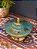 Pote - Latão - Dourado - Azul - Imagem 3