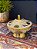Pote - Latão - Dourado - Branco - Imagem 1