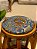 Banco -Jacquard- Turquia - Azul - Imagem 2