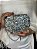 Bolsa Clutch em Metal - Dourada - Madrepérolas - Com Alça - Imagem 1