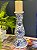 Castiçal - Porta Vela - Ceramica - Branco e Azul - Imagem 1