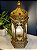 Lanterna Marroquina - Dourado e Vermelho - 54cm - Imagem 3