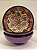 Bowl - Cerâmica - Turquia - Relevo - Roxo e Amarelo - Tamanho Médio - Imagem 1