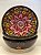 Bowl - Cerâmica - Turquia - Alto Relevo - Marrom e Vermelho - Tamanho Médio - Imagem 1