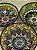 Bowl - Cerâmica - Turquia - Tamanho Grande - Pintura Relevo - Verde Claro - Imagem 2