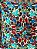 Capa de Almofada Bordada 45x45 Bege - Imagem 2