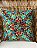 Capa de Almofada Bordada 45x45 Bege - Imagem 1