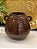 Vaso - Ceramica - Marrom - Imagem 1
