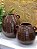 Vaso - Ceramica - Marrom - Imagem 2