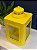 Lanterna - Metal e Vidro - Amarelo - 36cm - Imagem 3