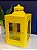 Lanterna - Metal e Vidro - Amarelo - 36cm - Imagem 2