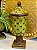 Potiche Decorativo - Ceramica - Verde Vintage - 47cm - Imagem 1