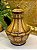 Vaso Potiche Decorativo - Marroquino - Ceramica - Amarelo Vintage - 26cm - Imagem 1