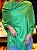 Pashmina de Viscose - Relevo - Verde - Imagem 1