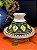 Tagine Saleiro Marroquino - Ceramica - Pitando à mão - Branco e Verde - Imagem 1