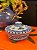 Tagine - Saleiro Marroquino - Ceramica - Pitando à mão - Azul Claro - Imagem 1
