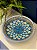 Prato - Cerâmica - Tunísia - Centro de Mesa - Pintado à mão - Azul e Colorido - Imagem 1