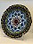 Prato de Parede Grande - Turquia - Decorativo - Cerâmica - Alto Relevo - Preto e Azul - Imagem 2