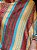 Pashmina de Viscose - Amarelo, Azul e Vermelho - Imagem 2