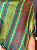 Pashmina de Viscose - Vermelho, Verde e Amarelo - Imagem 2