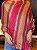 Pashmina de Viscose - Rosa e Azul Claro - Imagem 1