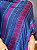 Pashmina de Viscose - Roxo, Azul e Verde - Imagem 2