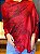 Pashmina de Viscose - Vermelho e Preto - Imagem 1
