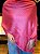 Pashmina de Viscose - Relevo - Rosa - Imagem 1