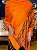 Pashmina de Viscose - Estampada - Laranja - Imagem 1