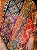 Pashmina de Viscose - Estampada - Dupla Face - Marrom, Vermelho, Azul, Roxo - Imagem 2