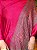 Pashmina de Viscose - Estampada - Pink, Roxo e Laranja - Imagem 2