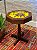 Mesa de Apoio - Madeira - Pintado à Mão - Amarelo - P - Imagem 1