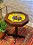 Mesa de Apoio - Madeira - Pintado à Mão - Amarelo - M - Imagem 2
