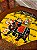 Mesa de Apoio - Madeira - Pintado à Mão - Amarelo - M - Imagem 3