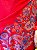 Pashmina de Viscose - Estampada - Vermelho, Laranja e Roxo - Imagem 2