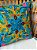 Capa de Almofada Bordada Tassel 45x45 Azul - Imagem 2