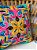 Capa de Almofada Bordada Tassel 45x45 Azul Claro - Imagem 2