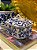 Pote - Ceramica - Azul e Branco - Imagem 2