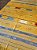 Tapete - Marroquino - Kilim - Artesanal - 2,35 X 1,37MT - Amarelo - Imagem 2