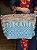 Bolsa Praia - Bordada - Com Miçangas - Dolce Vita - Azul, Dourado e Bege - Imagem 1